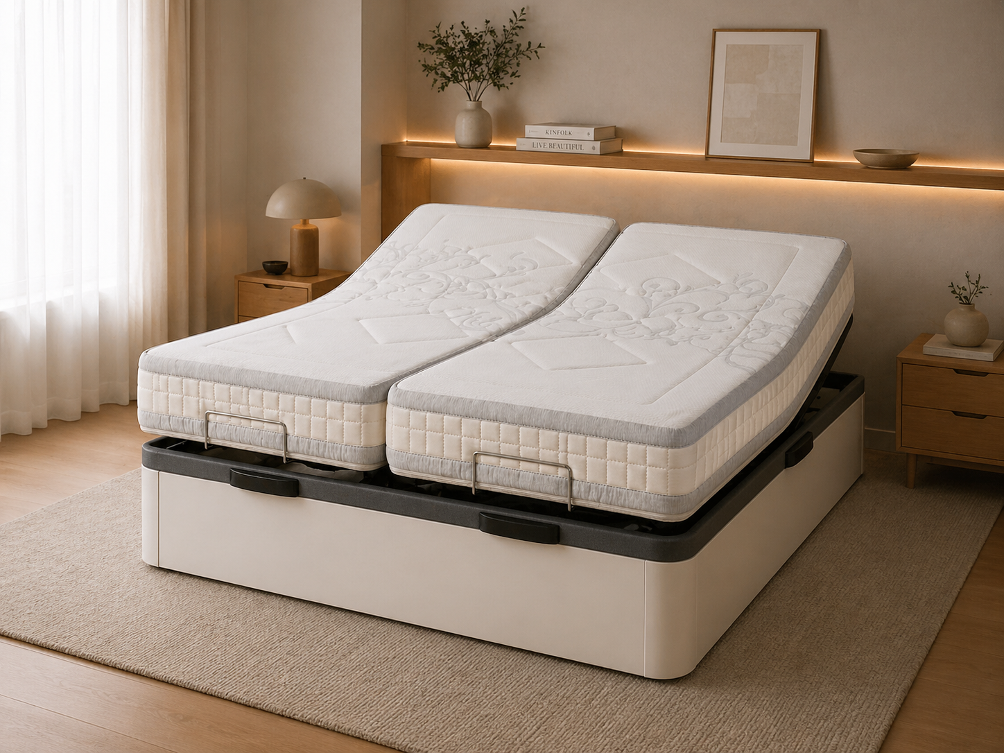 Colchón para cama articulada