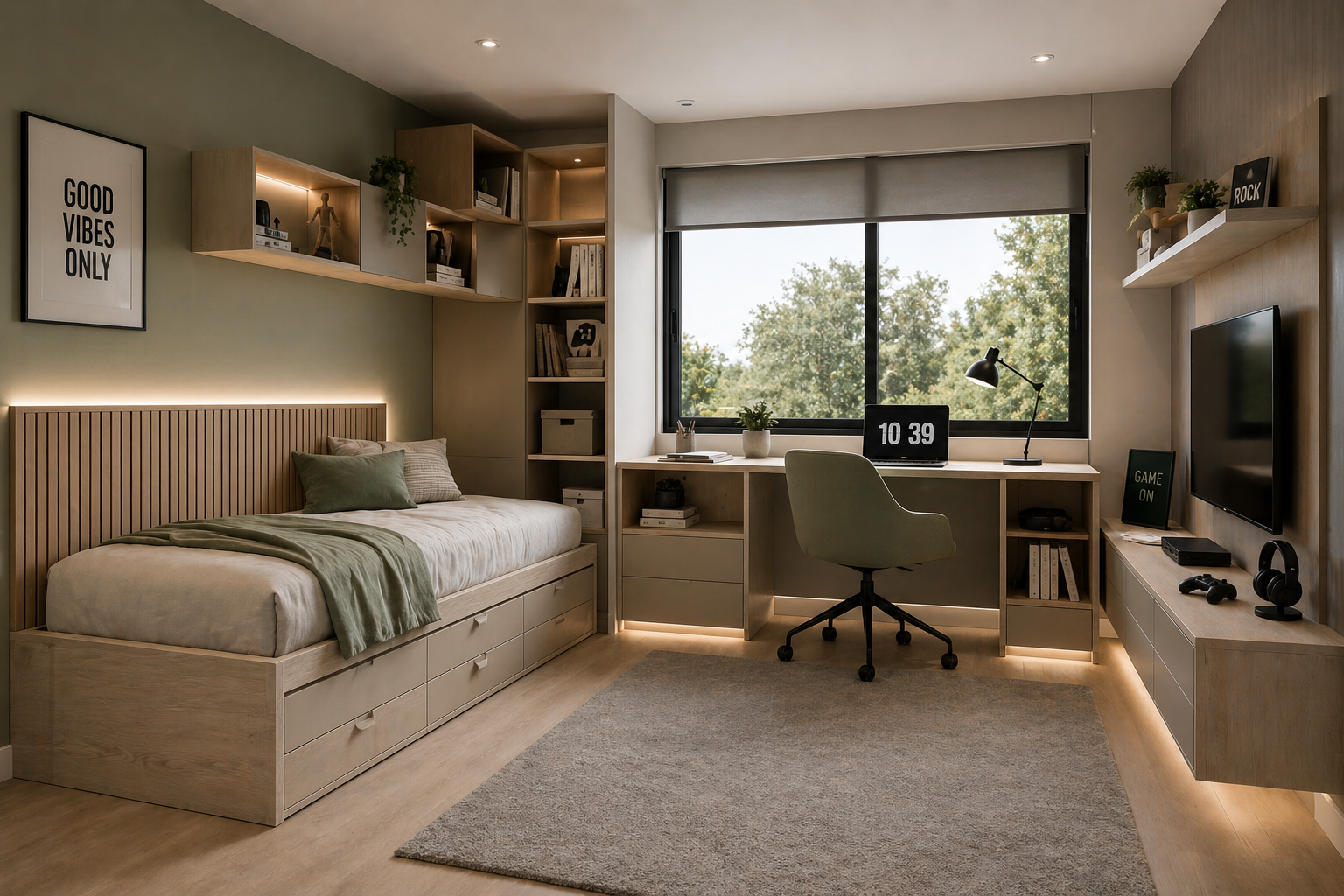 Dormitorio juvenil