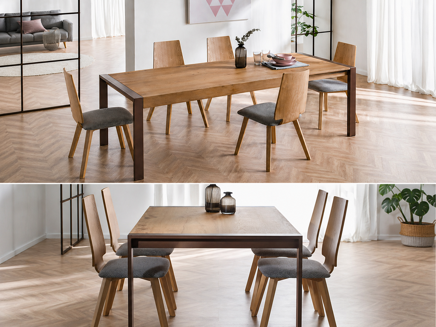 Capacidad de mesa extensible