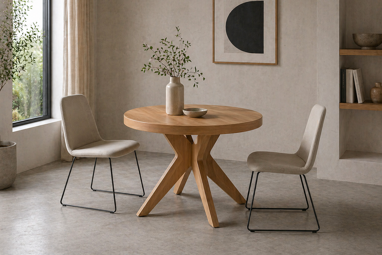 Mesa de comedor moderna