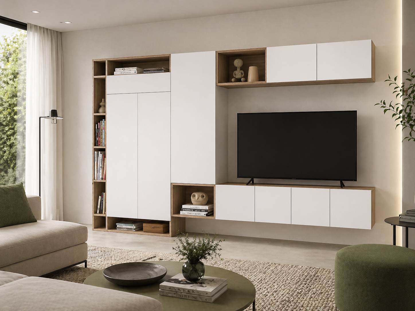 Salón modular moderno