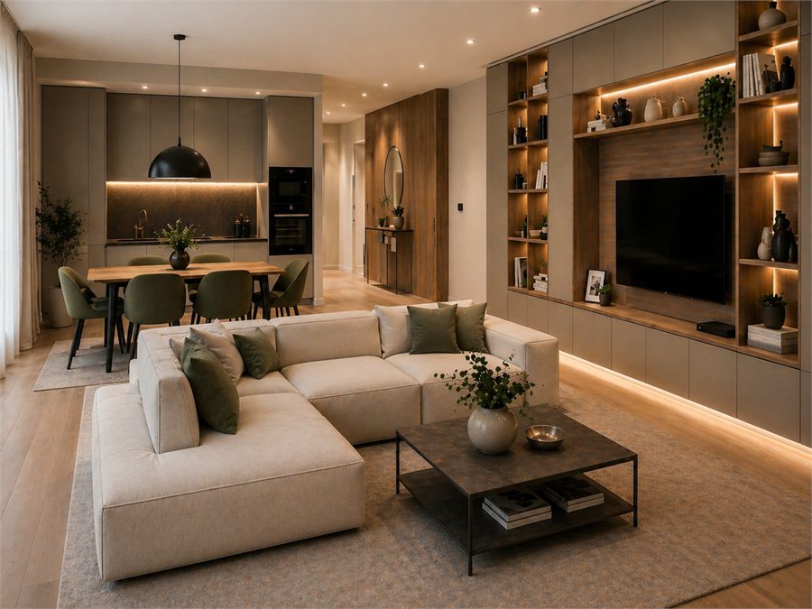 Diseño de interior moderno