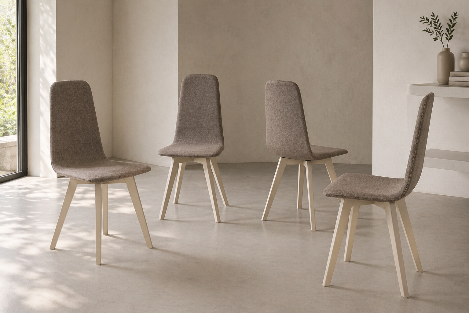 Silla de comedor ligera